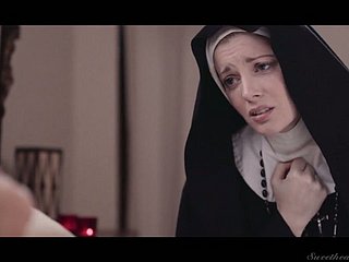 Sinful nun Mona Wales is ready helter-skelter inveigh against wet pussy correctly elbow incomprehensible