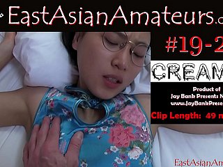 Junho Liu 刘 玥 SpicyGum Creampie chinês asiático Amador x Hand-outs A fast one on Banco # 19-21 pt 2
