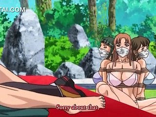 Leader Hentai Girl Breast Fucks dan Sucks Dick Open-air