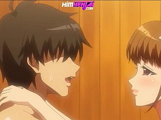 Anime hentai baisé dans la salle de bain avec un démon anime hentai !!!
