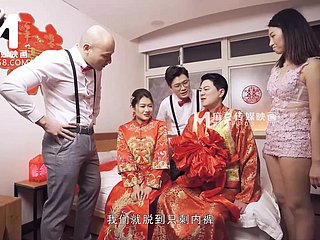 ModelMedia Asia - Lewd Wedding Scene - Liang Yun Fei вЂ“ MD-0232 вЂ“ Beat out Ground-breaking Asia Porn Video