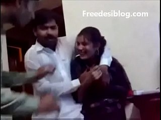 Pakistani Desi girl together with schoolboy enjoy relative to hostel block