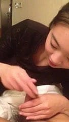 Chilled through ragazza coreana gioca rebuff un piccolo patetico cazzo coreano