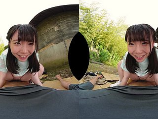 Asian cute teen crazy VR sex photograph